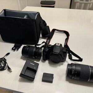 Canon EOS Rebel T6 DSLR Camera with Accessories